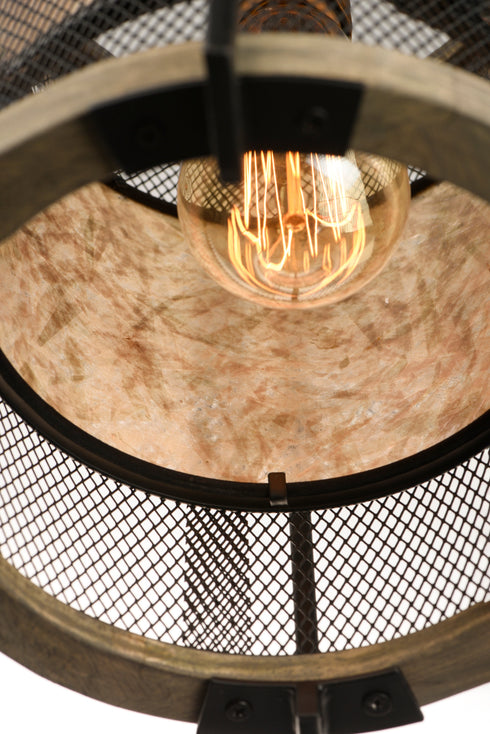 Maxim Boundry Single Pendant Model: 27563BKBWAB