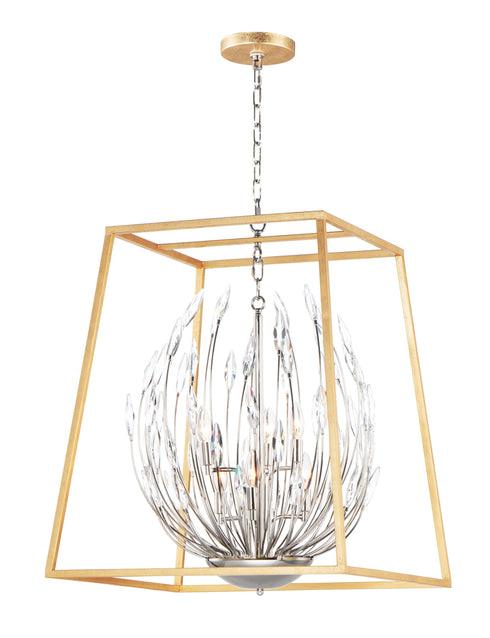Maxim Bouquet Multi Light Pendant Model: 32406BCPNGL