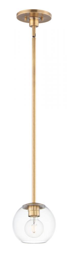 Maxim Branch 1 Light Mini Pendant Model: 98410CLNAB