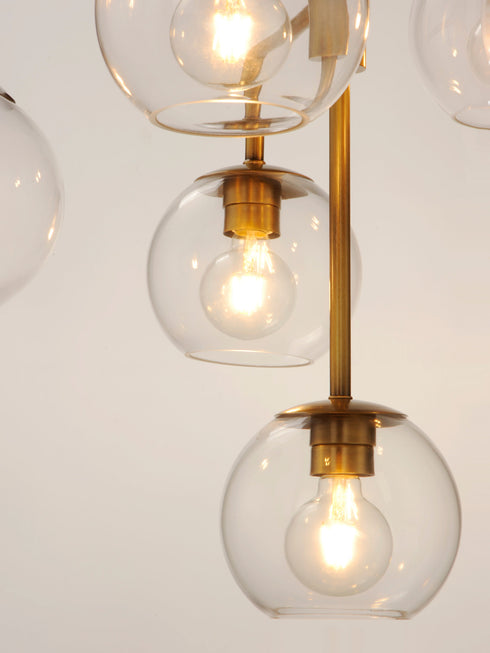 Maxim Branch 6 Light Pendant Model: 38416CLNAB