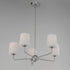 Maxim Bristol Single Tier Chandelier Model: 12095SWSN