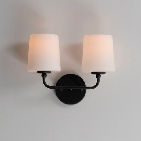 Maxim Bristol Wall Sconce Model: 12092SWBK