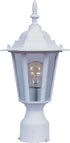 Maxim Builder Cast 1 Light Outdoor Pol Post Lantern Model: 3001CLBK