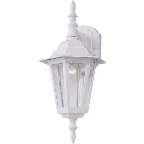 Maxim Builder Cast 1 Light Outdoor Wall Mount Model: 3002CLWT
