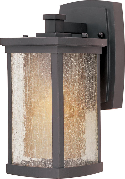Maxim Bungalow LED E26 Bungalow LED 1 Light Wall Lantern Model: 65652CDWSBZ