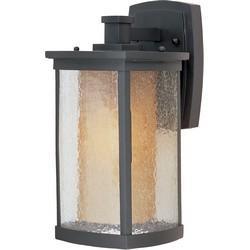 Maxim Bungalow LED E26 Bungalow LED 1 Light Wall Lantern Model: 65653CDWSBZ