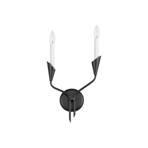 Maxim Calyx 2 Light Sconce Model: 24342BK