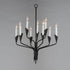 Maxim Calyx 9 Light Chandelier Model: 24349BK