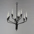 Maxim Calyx 9 Light Chandelier Model: 24349BK