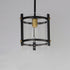 Maxim Capitol 1 Light Pendant Model: 2649BKAB