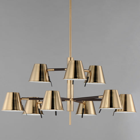 Maxim Carlo Multi Tier Chandelier Model: 25179DBZHR