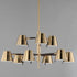 Maxim Carlo Multi Tier Chandelier Model: 25179DBZHR