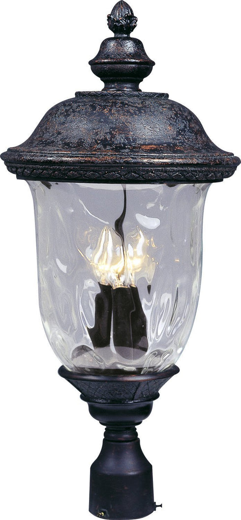 Maxim Carriage House Dc Outdoor Pol Post Mount Model: 3420WGOB