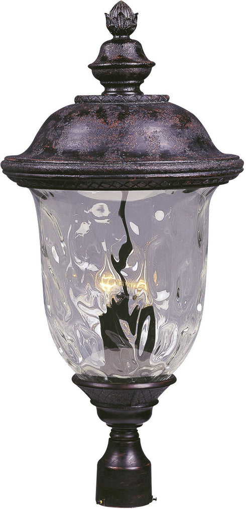 Maxim Carriage House Dc Outdoor Pol Post Mount Model: 3421WGOB