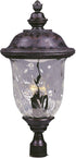 Maxim Carriage House Dc Outdoor Pol Post Mount Model: 3421WGOB