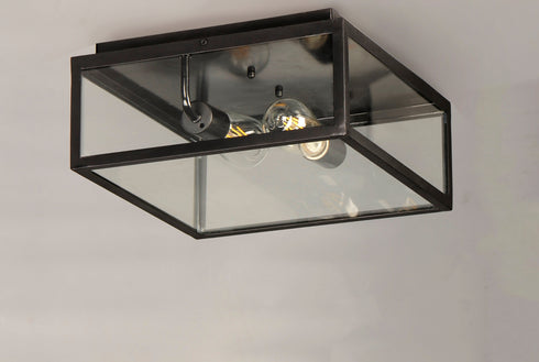 Maxim Catalina Outdoor Flush Mount Model: 30098CLDBZ