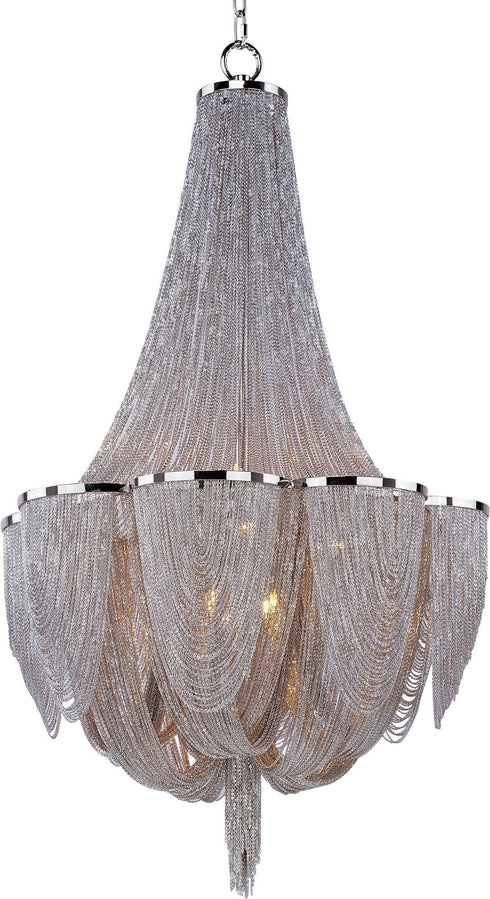 Maxim Chantilly Single Tier Chandelier Model: 21465NKPN