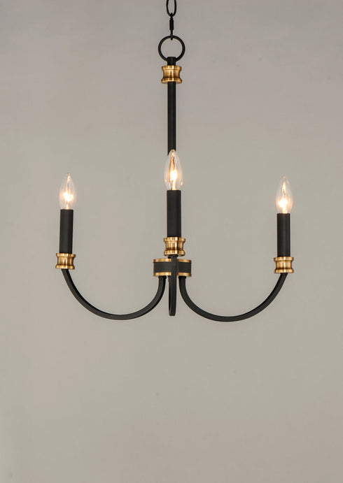 Maxim Charlton Chandelier Model: 11373BKAB