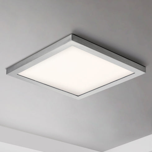 Maxim Chip 9 Inch 18 Watt Sq LED Flush Mount Model: 57699WTWT
