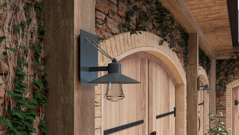 Maxim Civic LED 1 Light Large Outdoor Wall Lantern Model: 54364CLABZ
