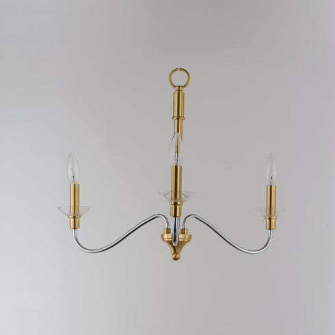 Maxim Clarion 3 Light Pendant Model: 25373CLPCSBR