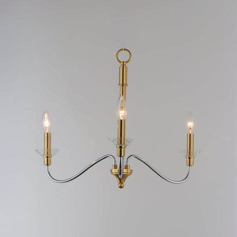 Maxim Clarion 3 Light Pendant Model: 25373CLPCSBR