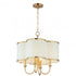 Maxim Clover 4 Light Chandelier Model: 12246OFSBR
