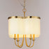 Maxim Clover 4 Light Chandelier Model: 12246OFSBR