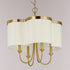 Maxim Clover 4 Light Chandelier Model: 12246OFSBR