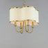 Maxim Clover 4 Light Chandelier Model: 12246OFSBR