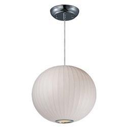 Maxim Cocoon Single Pendant Model: 12189WTPC