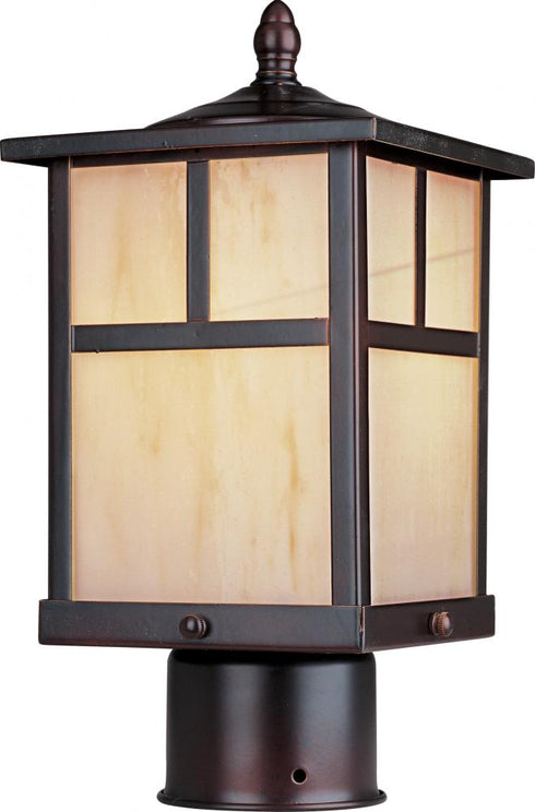 Maxim Coldwater 1 Light Outdoor Pol Post Lantern Model: 4055HOBU