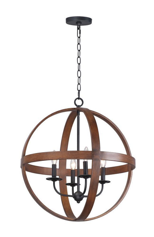 Maxim Compass Single Pendant Model: 27574BWBK