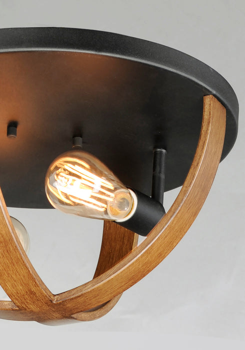 Maxim Compass Flush Mount Model: 27570APBK