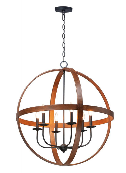 Maxim Compass Single Pendant Model: 27576APBK