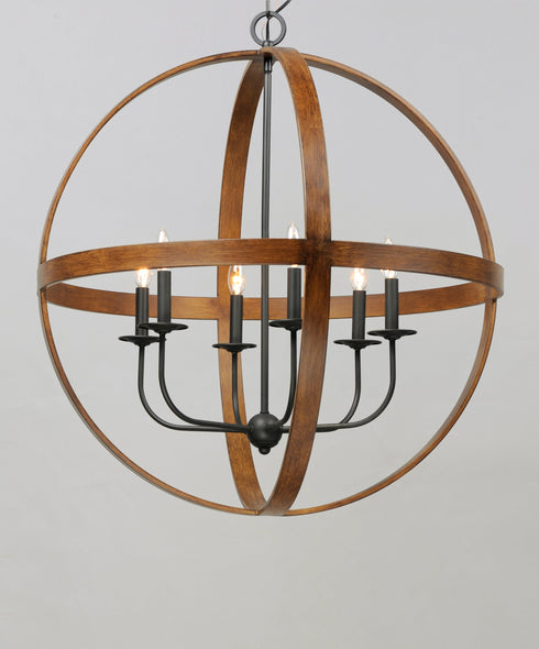 Maxim Compass Single Pendant Model: 27576APBK