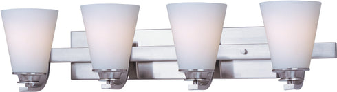 Maxim Conical 4 Light Bath Vanity Model: 9014SWPC