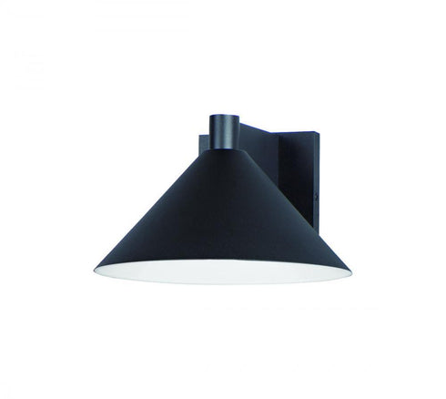 Maxim Conoid LED Conoid Large LED Outdoor Wall Sconce Model: 86143BK