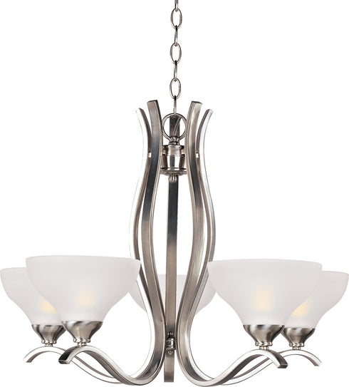 Maxim Contour Single Tier Chandelier Model: 21265FTSN