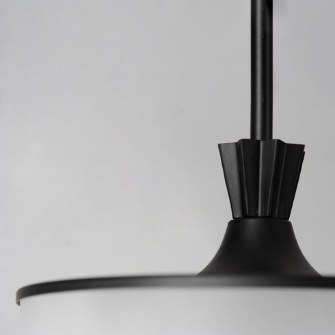Maxim Copacabana Single Pendant Model: 12443CLFTBK