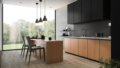 Maxim Cora Single Pendant Model: 11024BKGLD