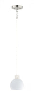 Maxim Coraline 1 Light Mini Pendant Model: 91270SWBK