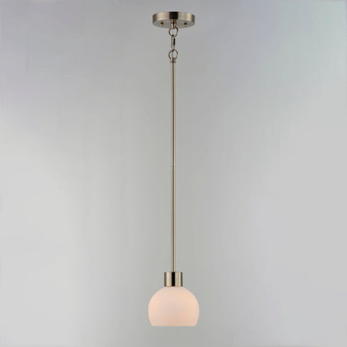 Maxim Coraline 1 Light Mini Pendant Model: 91270SWBK