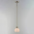 Maxim Coraline 1 Light Mini Pendant Model: 91270SWBK