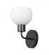 Maxim Coraline 1 Light Wall Sconce Model: 11271SWBK