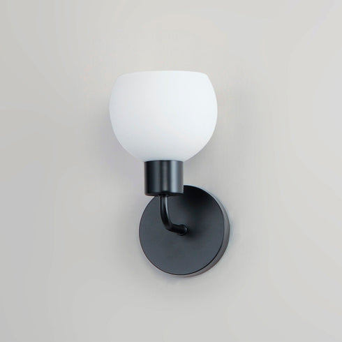 Maxim Coraline 1 Light Wall Sconce Model: 11271SWBK
