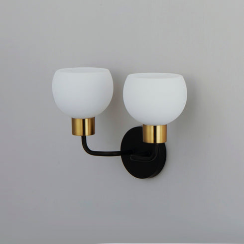 Maxim Coraline 2 Light Wall Sconce Model: 11272SWBK