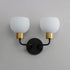 Maxim Coraline 2 Light Wall Sconce Model: 11272SWBK