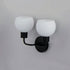 Maxim Coraline 2 Light Wall Sconce Model: 11272SWBK
