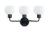 Maxim Coraline 3 Light Bath Vanity Model: 11273SWBK